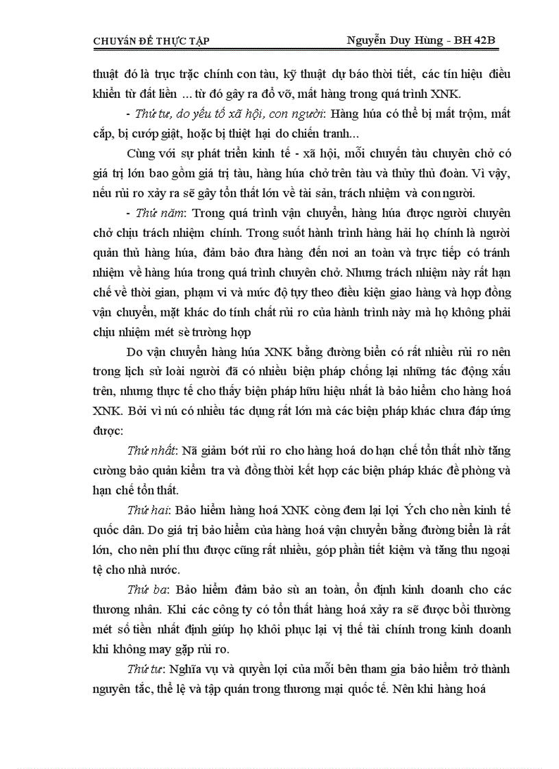 image for page Triển khai nghiệp vụ bảo hiểm hàng hoá XNK vận chuyển bằng đường biển tại công ty cổ phần bảo hiểm Petrolimex