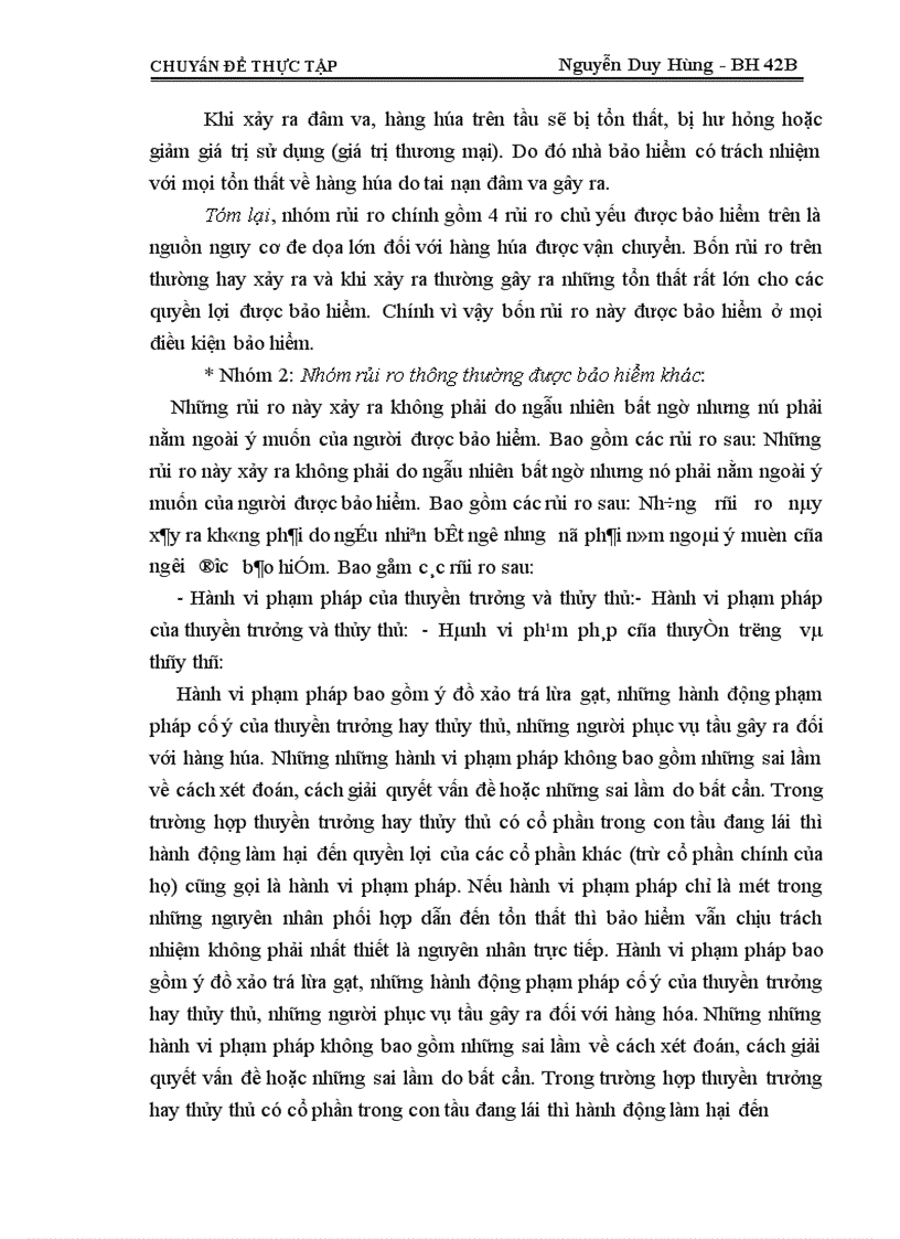 image for page Triển khai nghiệp vụ bảo hiểm hàng hoá XNK vận chuyển bằng đường biển tại công ty cổ phần bảo hiểm Petrolimex