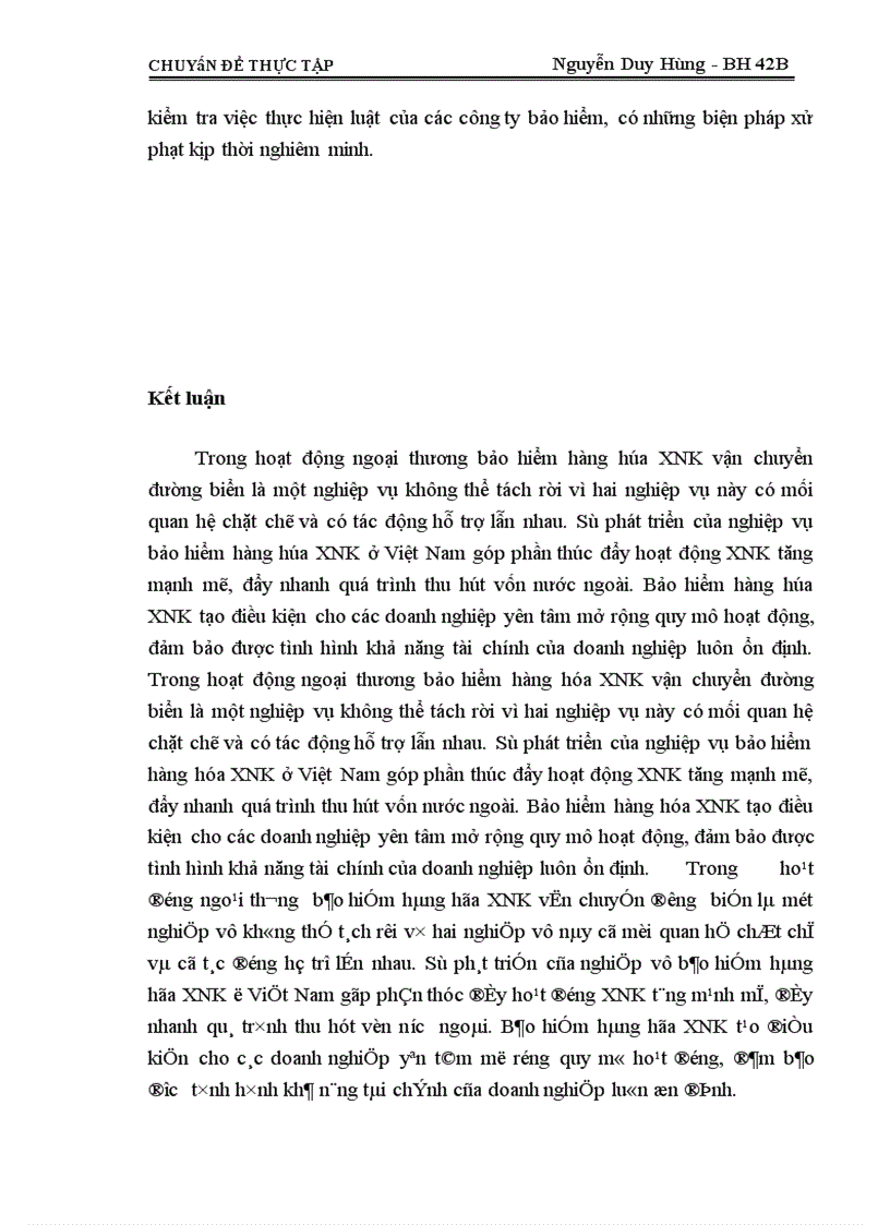 image for page Triển khai nghiệp vụ bảo hiểm hàng hoá XNK vận chuyển bằng đường biển tại công ty cổ phần bảo hiểm Petrolimex