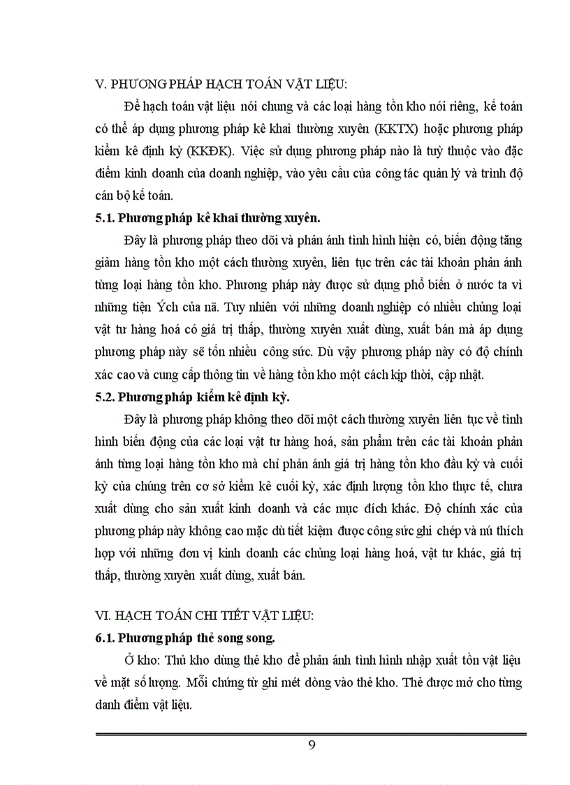 image for page Tổ chức công tác kế toán vật liệu tại Công ty Bánh kẹo Hải Hà