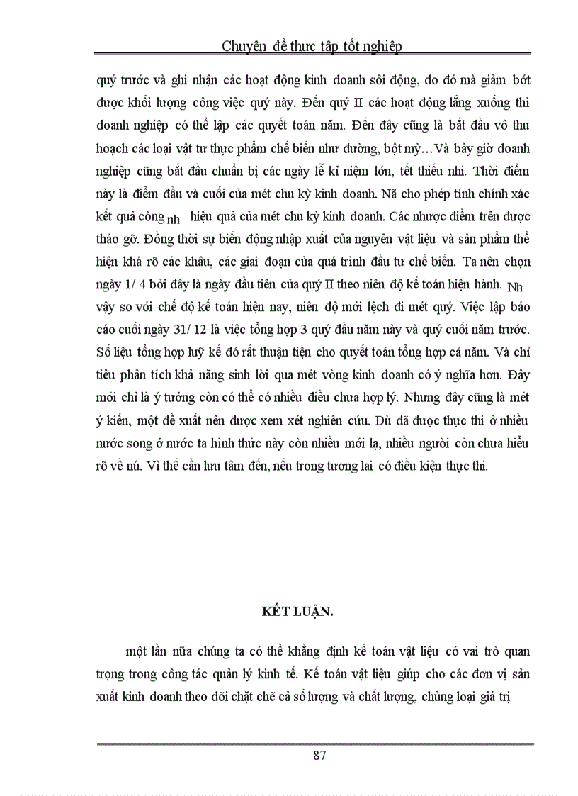 image for page Tổ chức công tác kế toán vật liệu tại Công ty Bánh kẹo Hải Hà