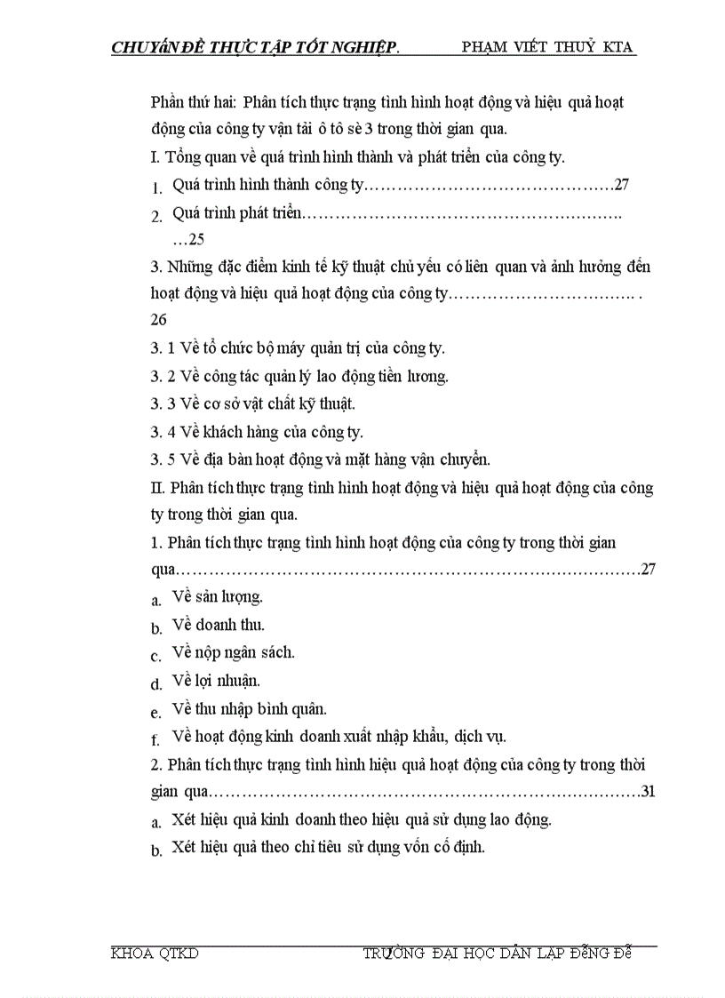 image for page Tình hình sản xuất kinh doanh và hiệu quả hoạt động của công ty vận tải ô tô số 3