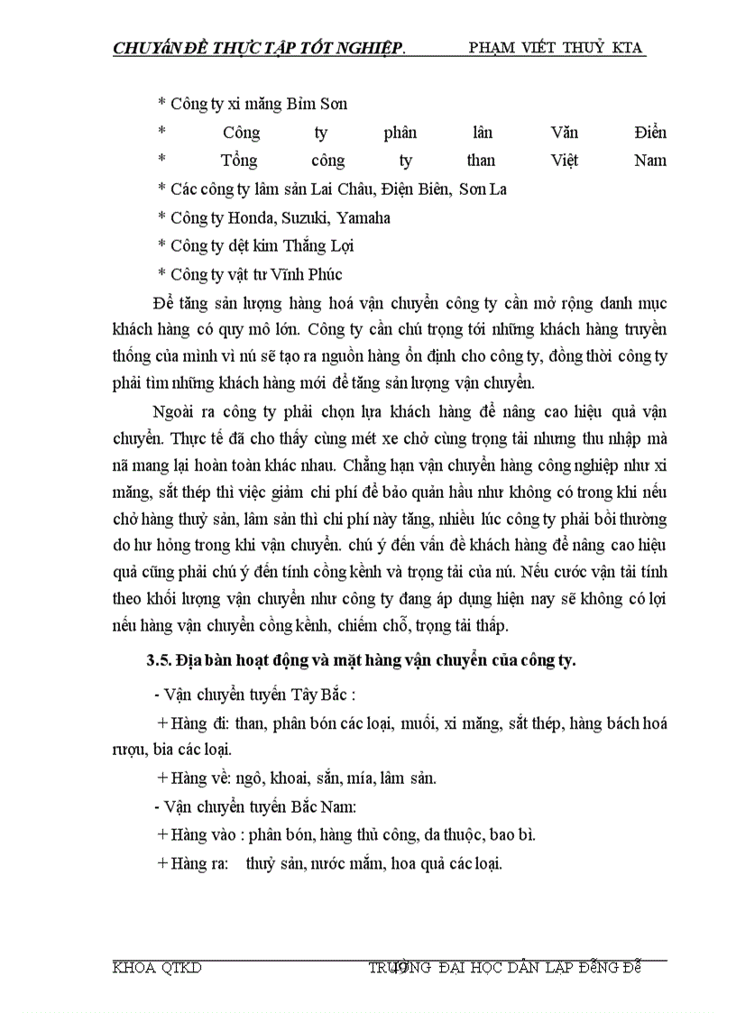 image for page Tình hình sản xuất kinh doanh và hiệu quả hoạt động của công ty vận tải ô tô số 3