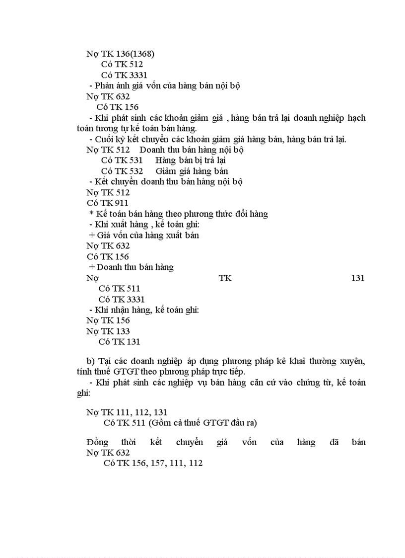 image for page Kế toán nghiệp vụ bán hàng ở Công ty Thương mại và Dịch vụ tổng hợp Hà Nội.