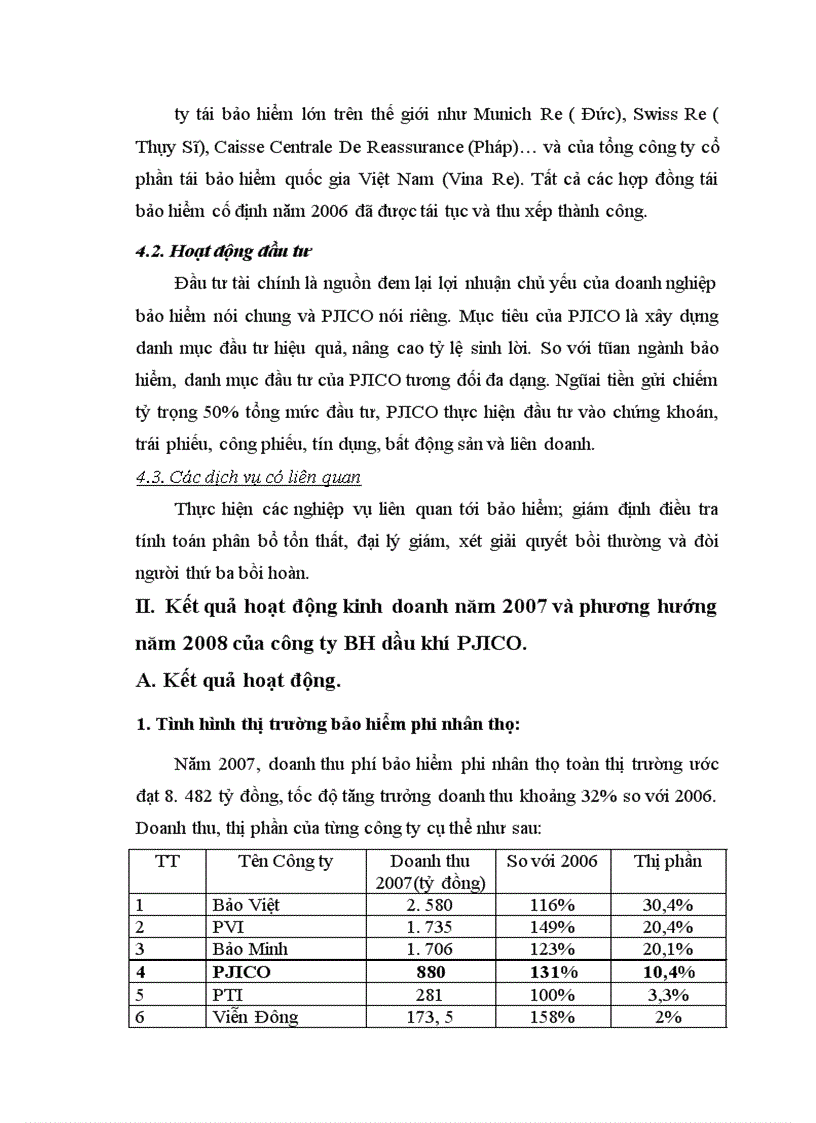 image for page Báo cao tổng hợp tại công ty cổ phần Bảo Hiểm Pertrolimex (PJICO)