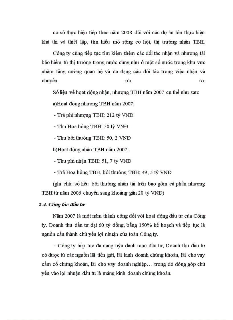 image for page Báo cao tổng hợp tại công ty cổ phần Bảo Hiểm Pertrolimex (PJICO)