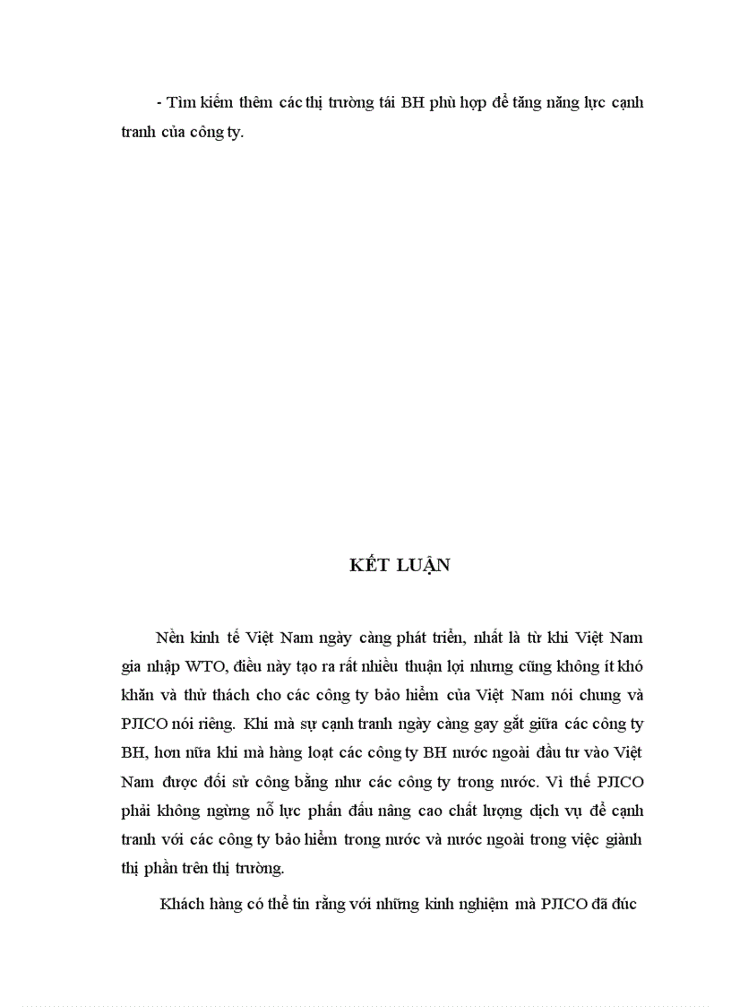 image for page Báo cao tổng hợp tại công ty cổ phần Bảo Hiểm Pertrolimex (PJICO)