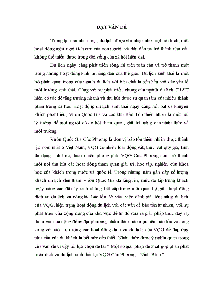 image for page Một số giải pháp đề xuất góp phần phát triển dịch vụ du lịch sinh thái tại VQG Cúc Phương – Ninh Bình