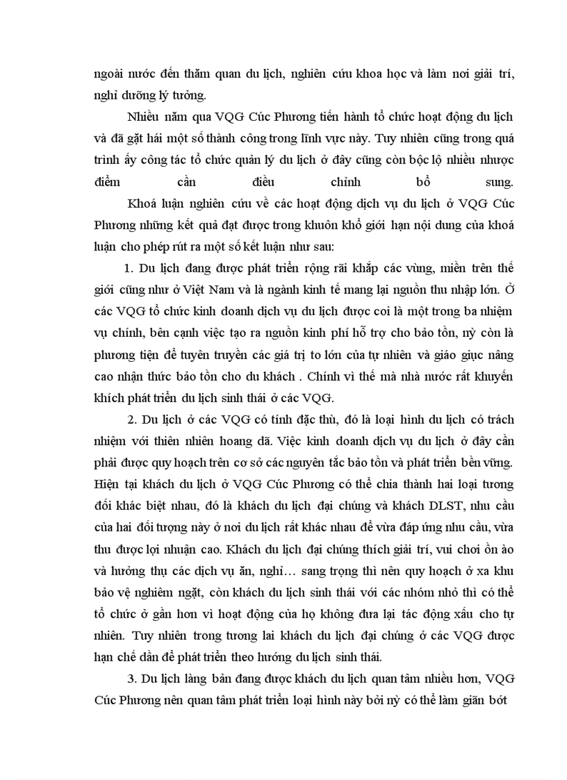 image for page Một số giải pháp đề xuất góp phần phát triển dịch vụ du lịch sinh thái tại VQG Cúc Phương – Ninh Bình
