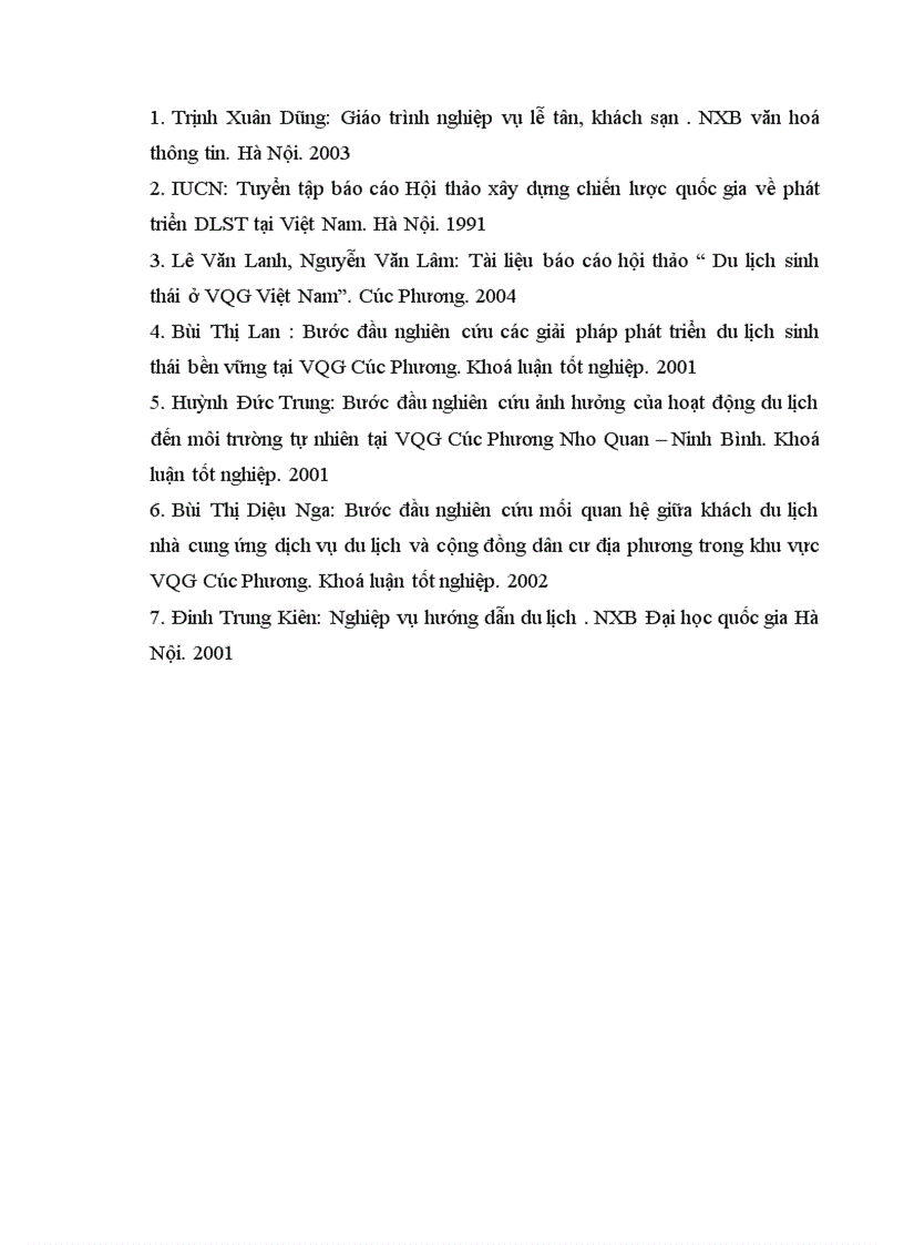 image for page Một số giải pháp đề xuất góp phần phát triển dịch vụ du lịch sinh thái tại VQG Cúc Phương – Ninh Bình