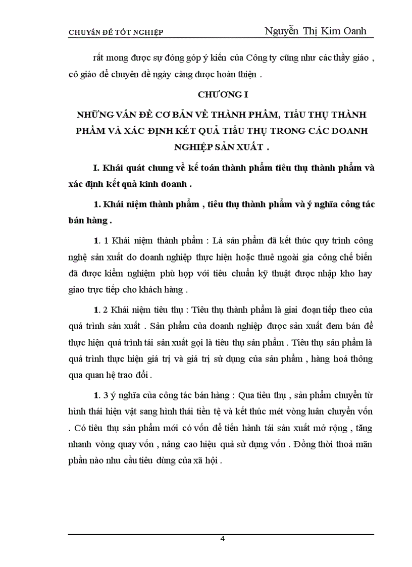 image for page Kế toán thành phẩm , bán hàng và xác định kết quả bán hàng