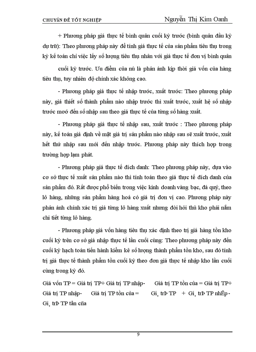 image for page Kế toán thành phẩm , bán hàng và xác định kết quả bán hàng