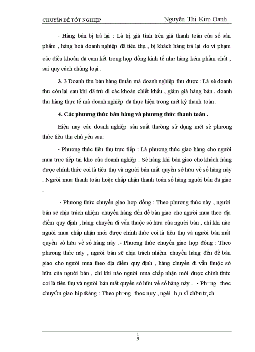 image for page Kế toán thành phẩm , bán hàng và xác định kết quả bán hàng