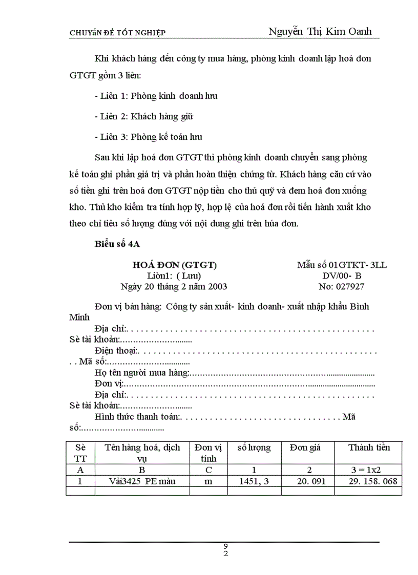 image for page Kế toán thành phẩm , bán hàng và xác định kết quả bán hàng