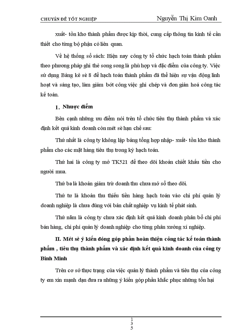 image for page Kế toán thành phẩm , bán hàng và xác định kết quả bán hàng