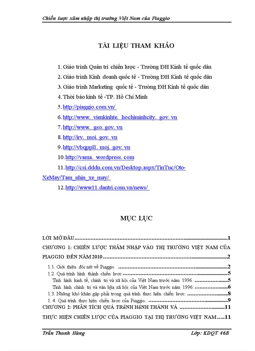 image for page Chiến lược xâm nhập thị trường Việt Nam của Piaggio