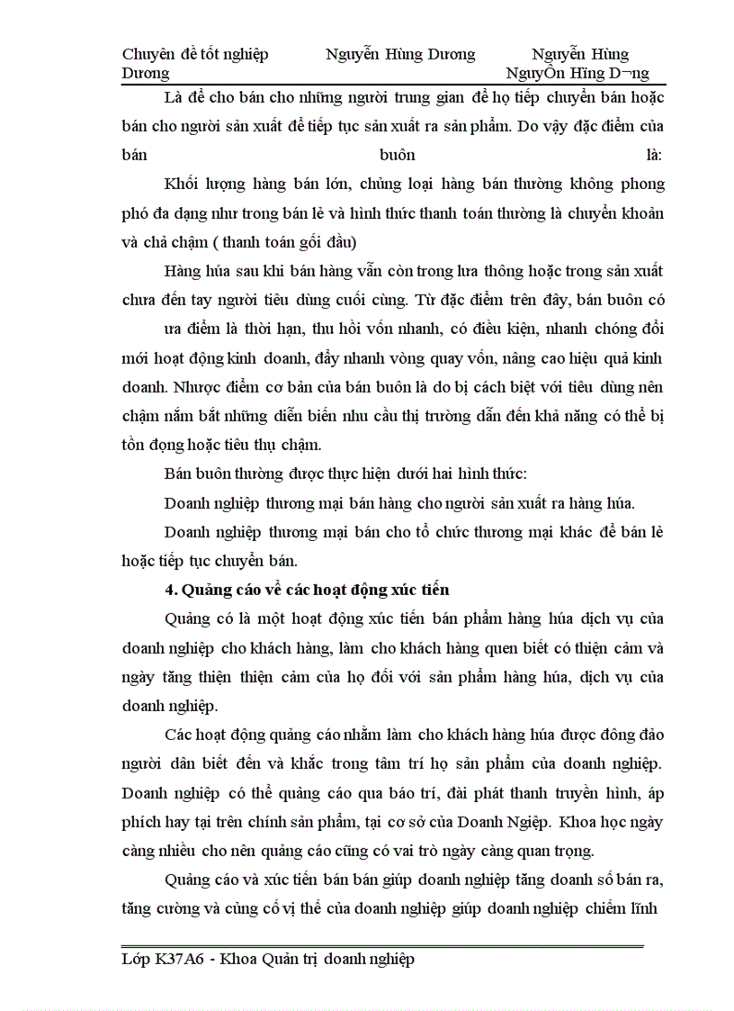 image for page Đẩy mạnh tiêu thụ hàng hoá tại Công ty Thương mại Hà Nội