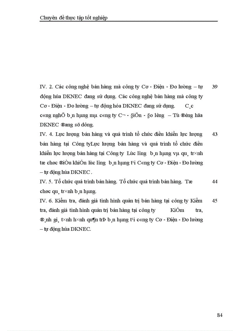 image for page Tăng cường quản trị hoạt động bán hàng của công ty Cơ - Điện - Đo lường – Tự động hóa DKNEC
