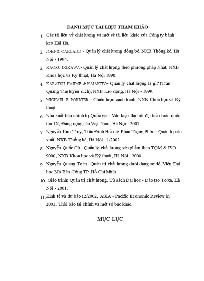 image for page Phương hướng và giải pháp góp phần nâng cao chất lượng và công tác quản lý chất lượng ở Công ty bánh kẹo Hải Hà