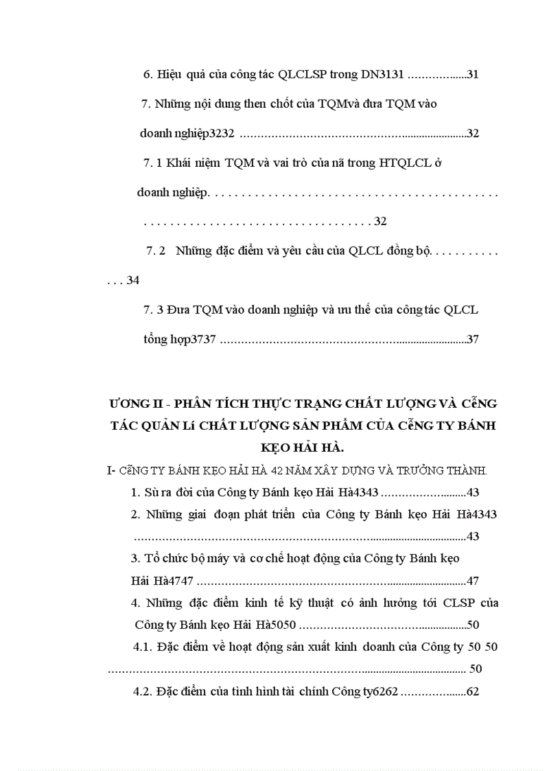 image for page Phương hướng và giải pháp góp phần nâng cao chất lượng và công tác quản lý chất lượng ở Công ty bánh kẹo Hải Hà