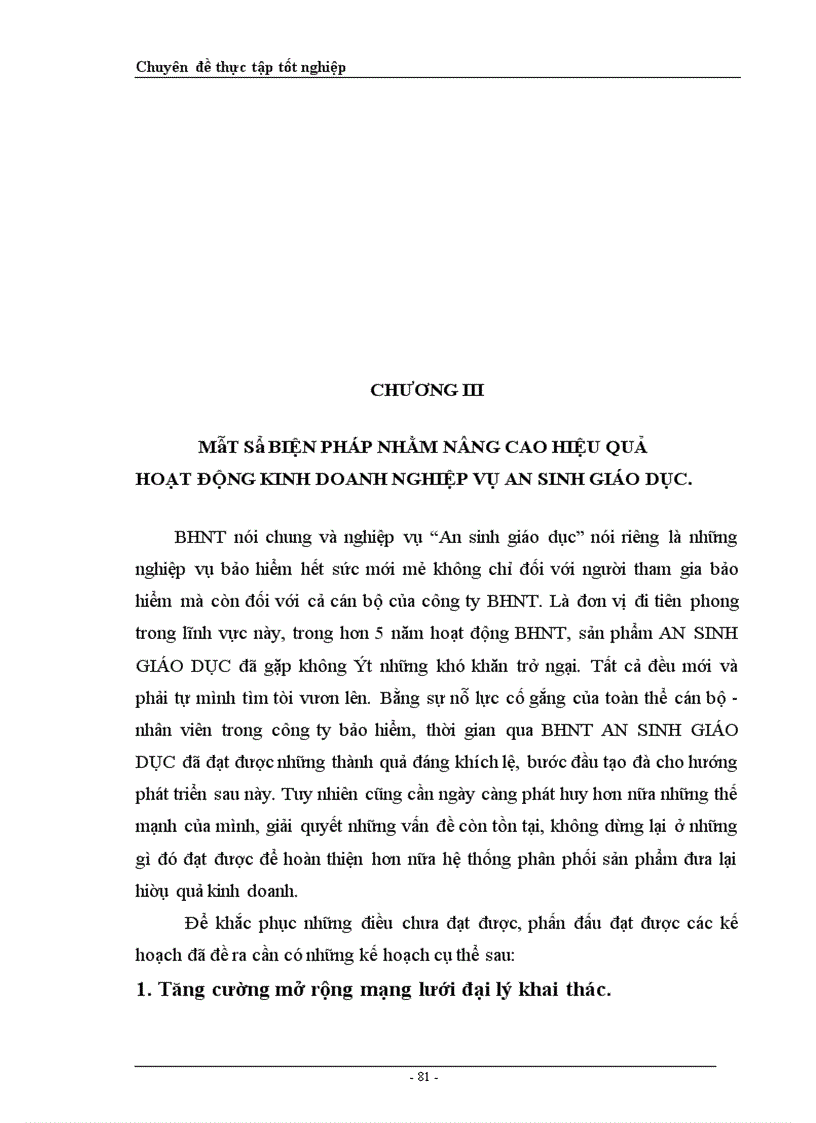 image for page Thực trạng và một số biện pháp phát triển nghiệp vụ này ở công ty Bảo Việt Nhân thọ Hà Nội”