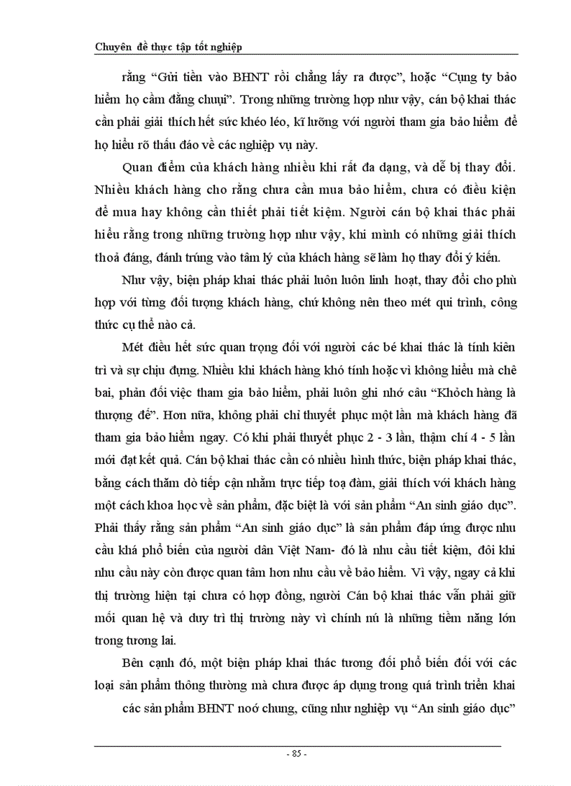 image for page Thực trạng và một số biện pháp phát triển nghiệp vụ này ở công ty Bảo Việt Nhân thọ Hà Nội”