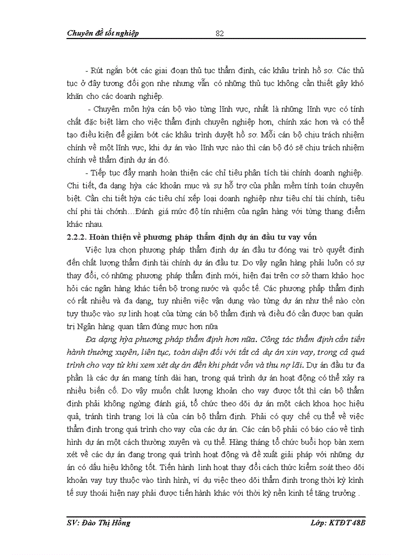 image for page Hoàn thiện công tác thẩm định tài chính dự án đầu tư vay vốn tại Hội sở ngân hàng TMCP Kỹ Thương Việt Nam – Techcombank