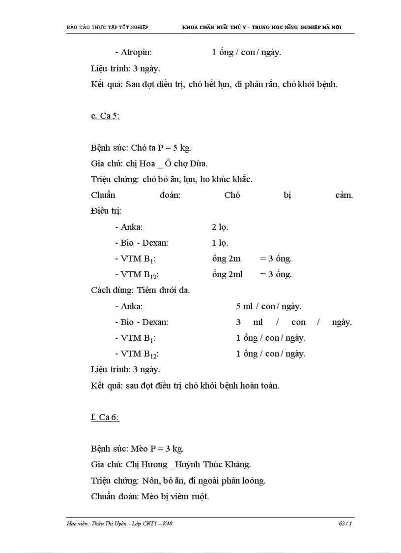 image for page Thực tập tốt nghiệp khoa chăn nuôi thú y – trung học nông nghiệp Hà Nội