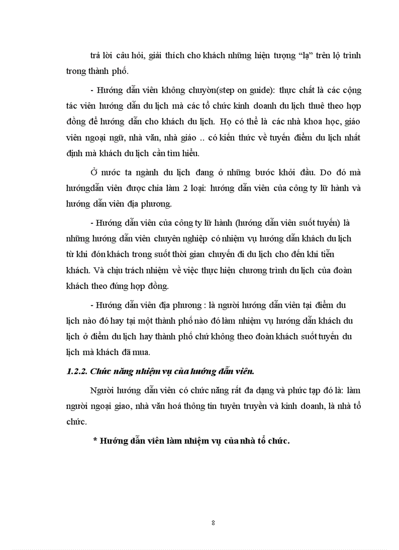 image for page Hoạt động hướng dẫn du lịch trong kinh doanh lữ hành