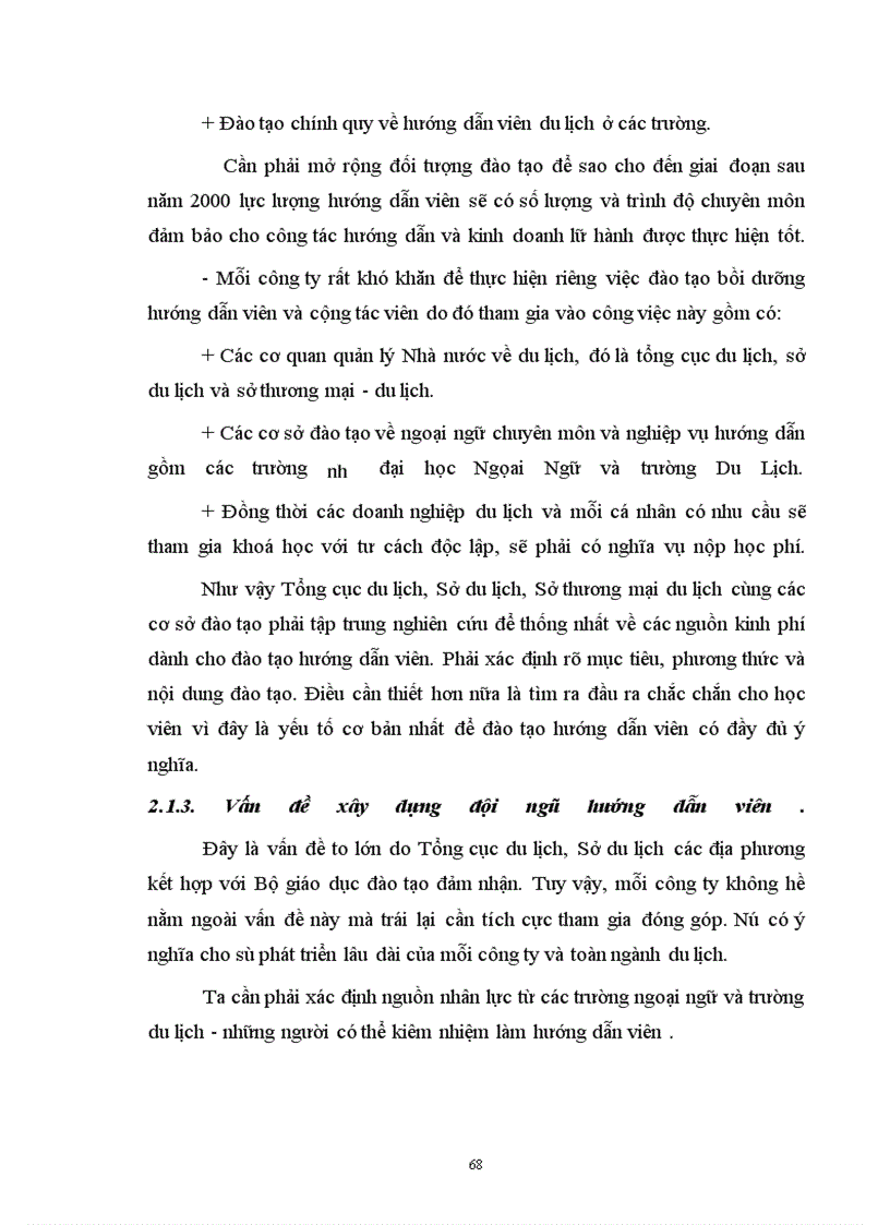 image for page Hoạt động hướng dẫn du lịch trong kinh doanh lữ hành