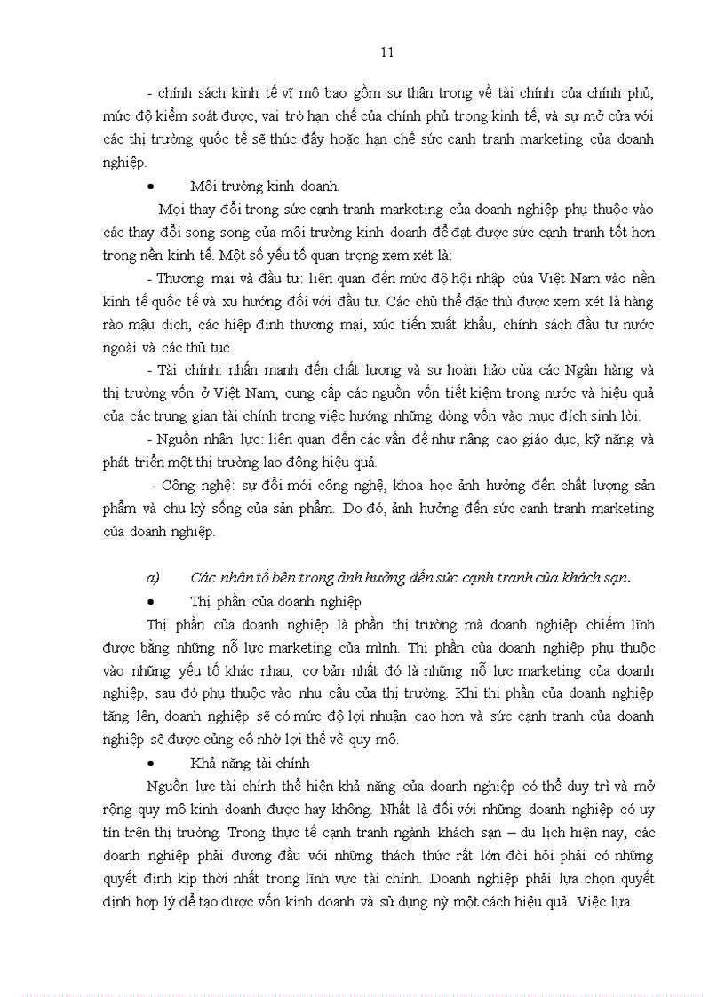 image for page Giải pháp nâng cao sức cạnh tranh marketing của khách sạn Hà Nội