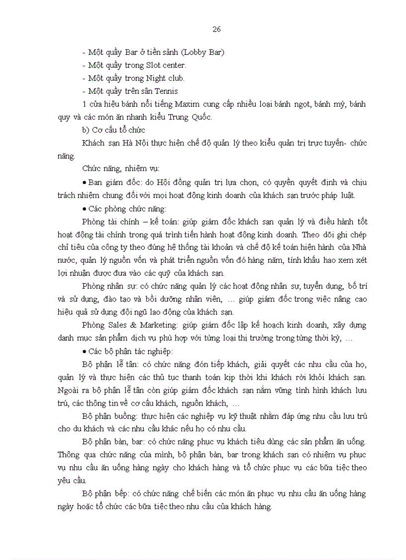 image for page Giải pháp nâng cao sức cạnh tranh marketing của khách sạn Hà Nội