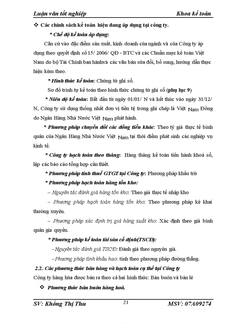 image for page Kế toán bán hàng và xác định kết quả kinh doanh tại Công ty cổ phần Công Nghiệp Tri Thức