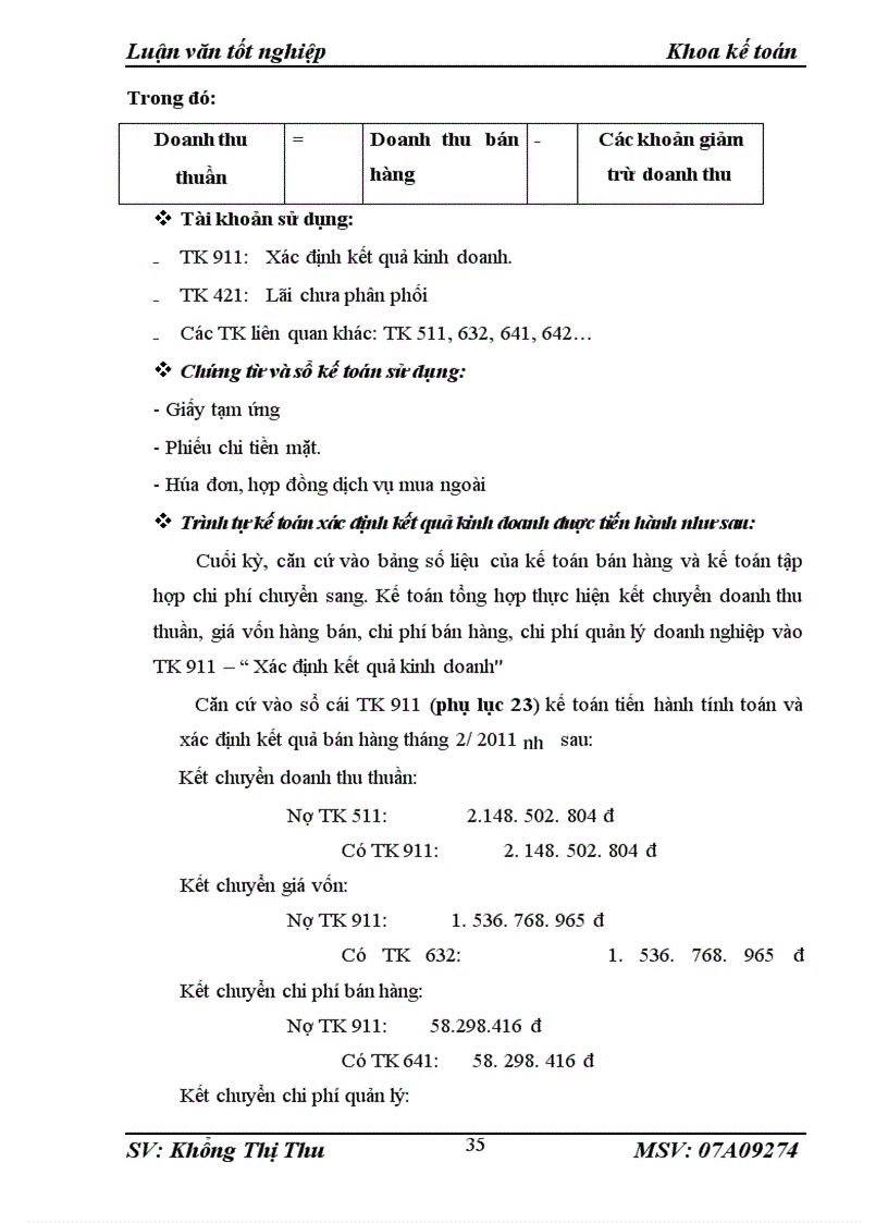 image for page Kế toán bán hàng và xác định kết quả kinh doanh tại Công ty cổ phần Công Nghiệp Tri Thức