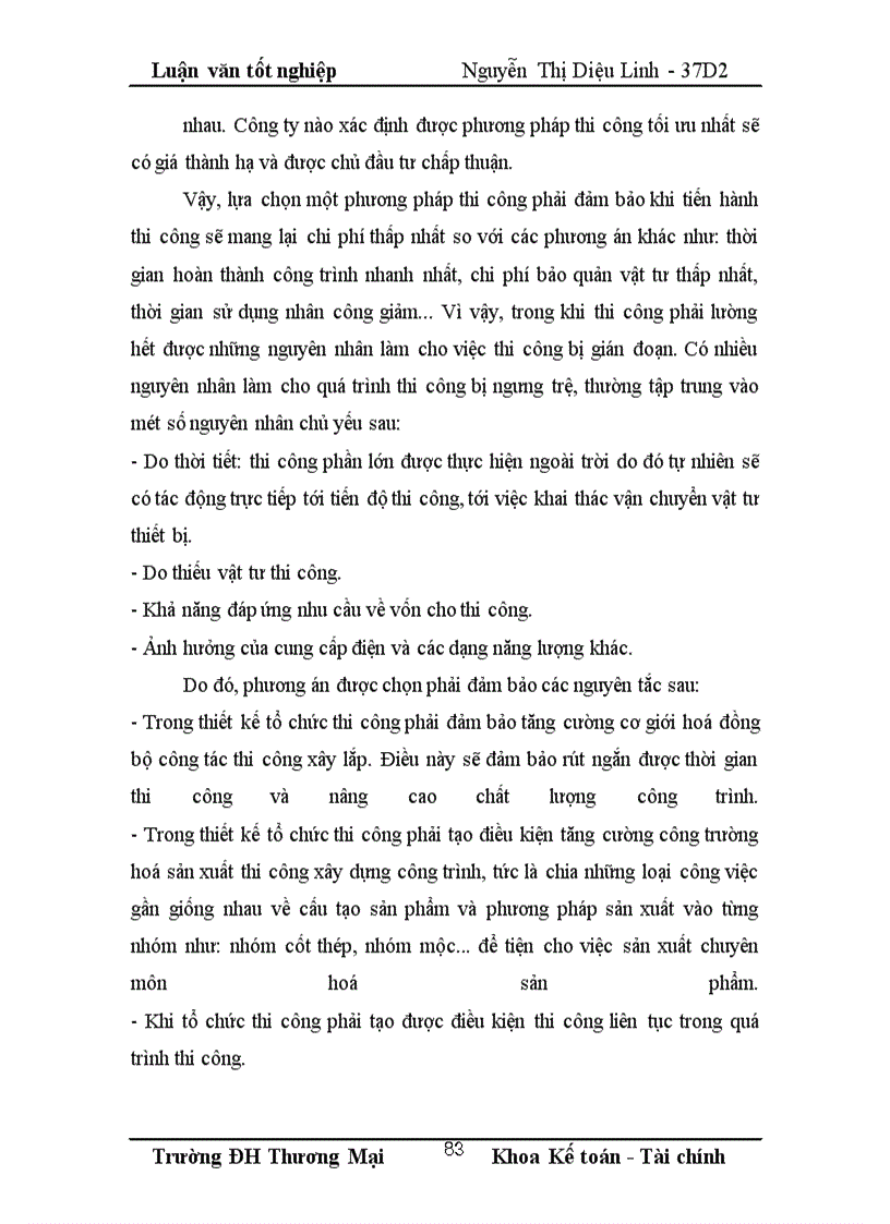 image for page Một số biện pháp tiết kiệm chi phí và hạ giá thành sản phẩm xây lắp tại Công ty cổ phần xây dựng số 2- Vinaconex 2