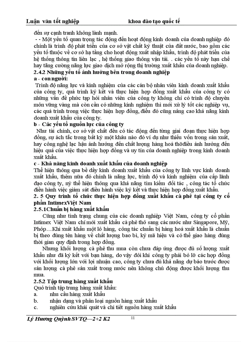 image for page Hoàn thiện quy trình thực hiẹn hợp đồng xuất khẩu cà phê tại công ty cổ phần Intimex Việt Nam