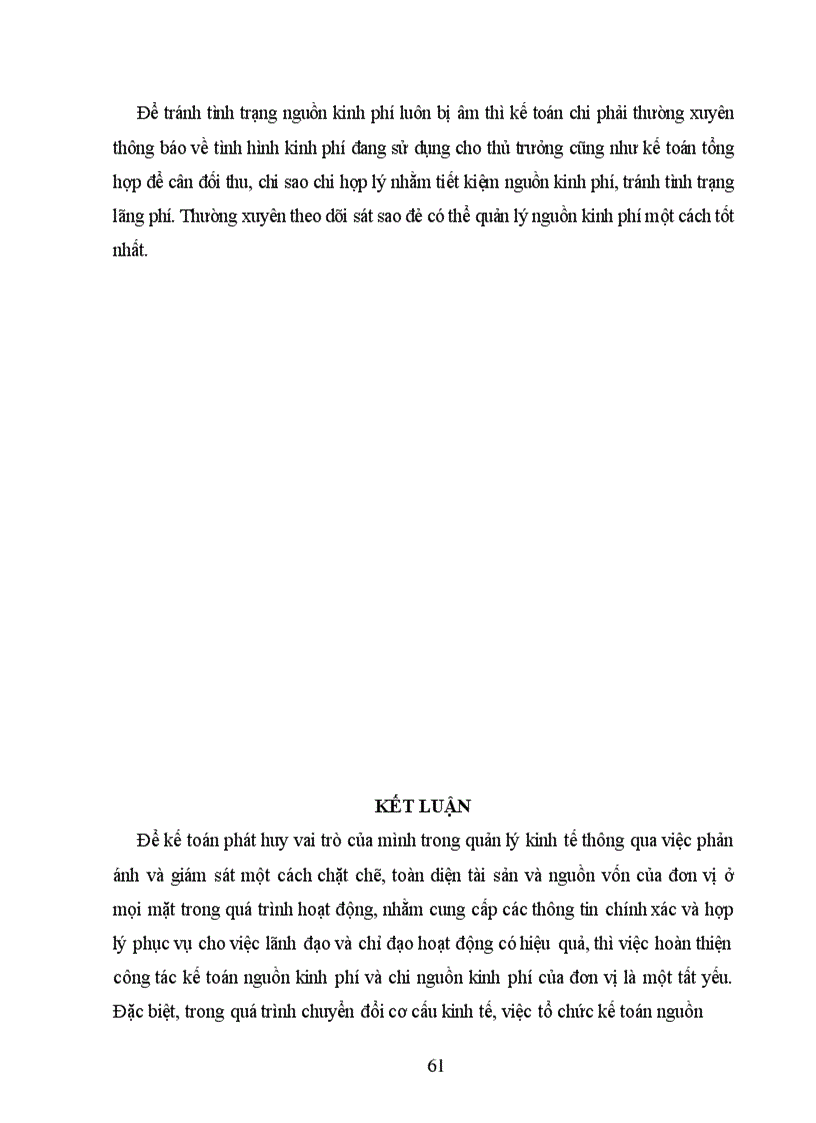 image for page Tổ chức hạch toán nguồn kinh phí và chi nguồn kinh phí sự nghiệp ở chi cục thuế Tiên Du – Bắc Ninh