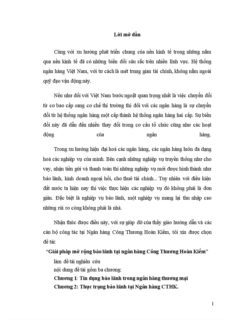 image for page Giải pháp mở rộng bảo lãnh tại ngân hàng Công Thương Hoàn Kiếm