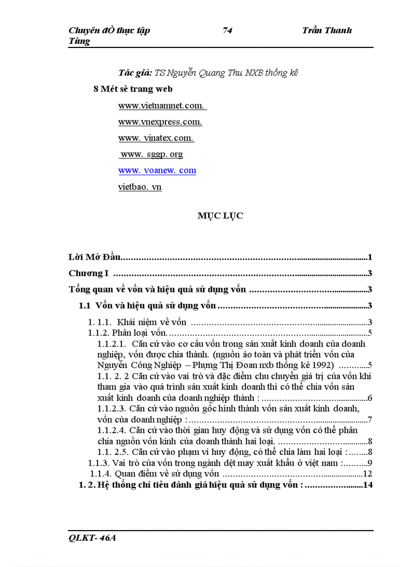 image for page Nâng cao hiệu quả sử dụng vốn tại công ty TNHH dệt kim đông xuân