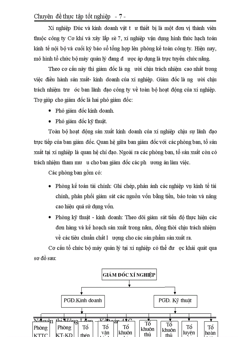 image for page Hoàn thiện hạch toán chi phí sản xuất và tính giá thành sản phẩm nhằm nâng cao hiệu quả sản xuất kinh doanh tại xí nghiệp Đúc và kinh doanh vật tư thiết bị (thuộc công ty Cơ khí và Xây lắp số 7)