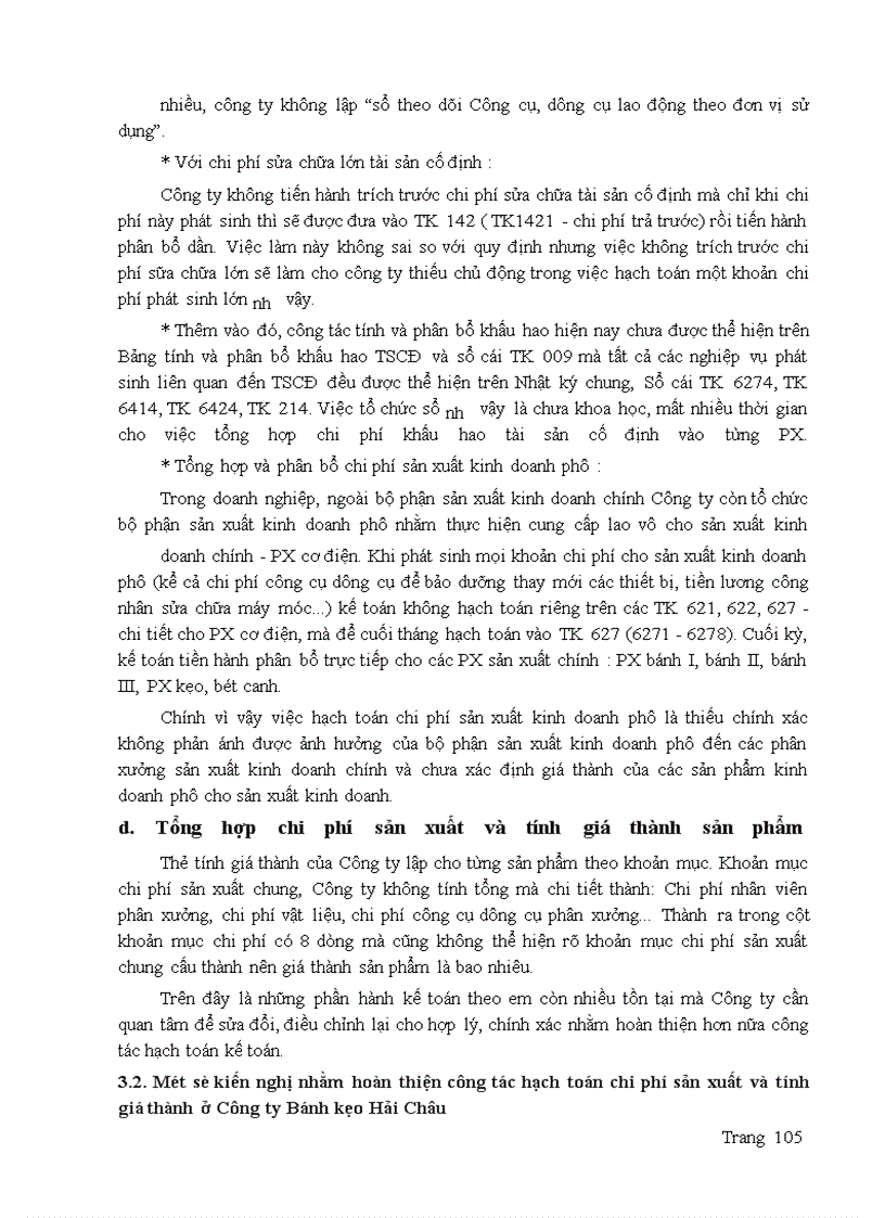 image for page Kế toán tập hợp chi phí sản xuất và tính giá thành sản phẩm ở công ty Bánh kẹo Hải Châu
