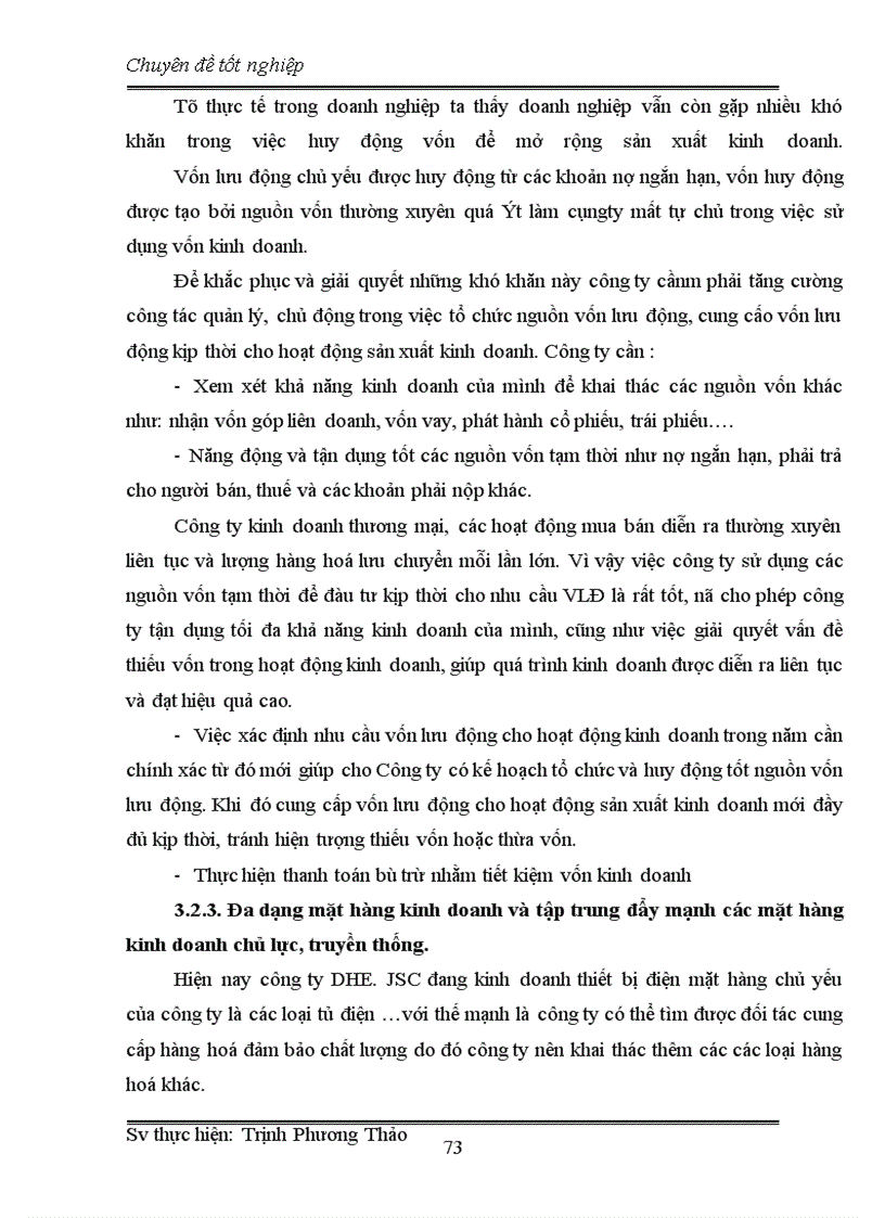 image for page Vốn lưu động và các biện pháp nâng cao hiệu quả sử dụng vốn lưu động ở công ty cổ phần công nghiệp điện Đức Hoàng