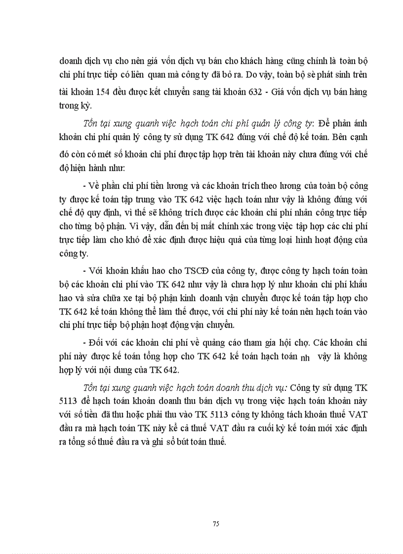 image for page Hoàn thiện hạch toán chi phí, doanh thu và xác định kết quả hoạt động dịch vụ tại Công ty Du lịch Việt Nam -Hà Nội