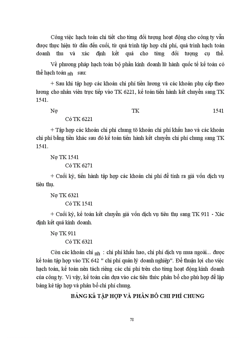 image for page Hoàn thiện hạch toán chi phí, doanh thu và xác định kết quả hoạt động dịch vụ tại Công ty Du lịch Việt Nam -Hà Nội