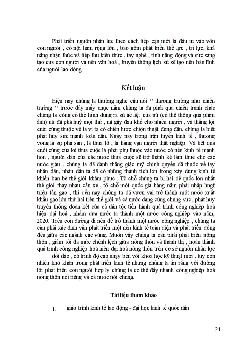 image for page Thực trạng và một số giải pháp phát triển nguồn nhân lực nông thôn phục vụ công nghiệp hoá -hiện đại hoá đất nước