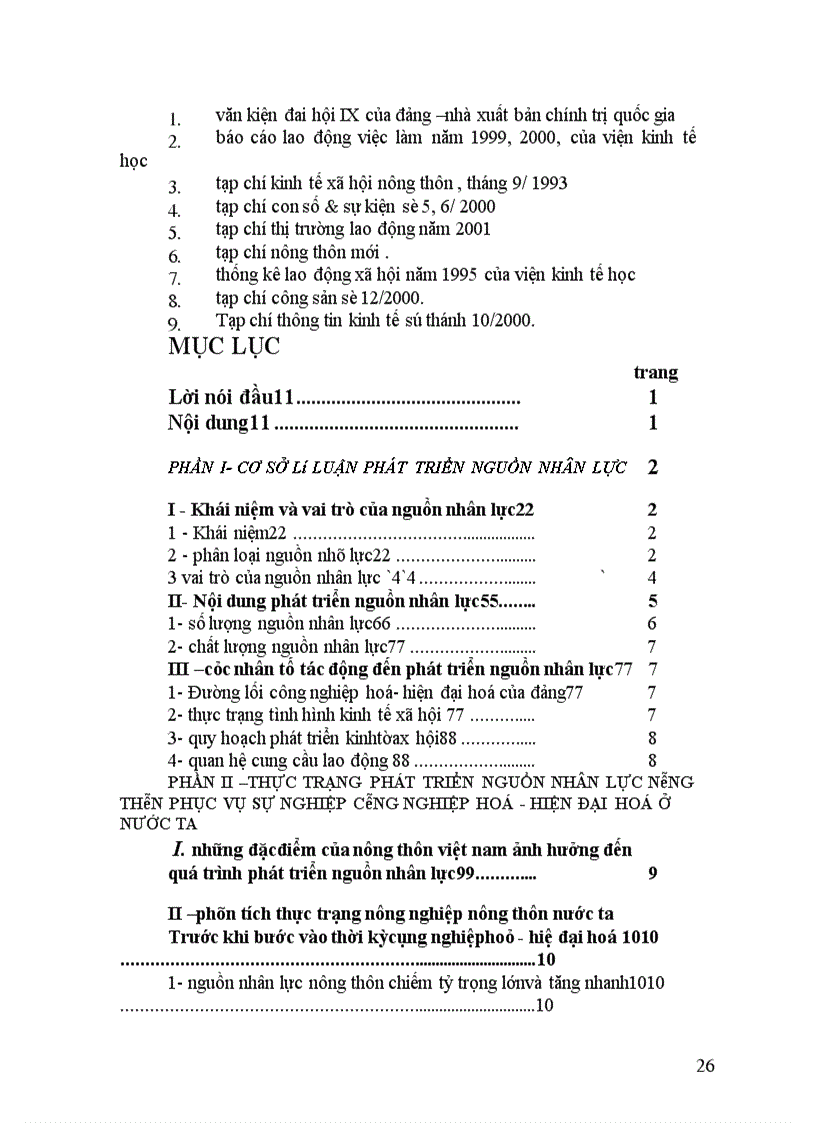 image for page Thực trạng và một số giải pháp phát triển nguồn nhân lực nông thôn phục vụ công nghiệp hoá -hiện đại hoá đất nước