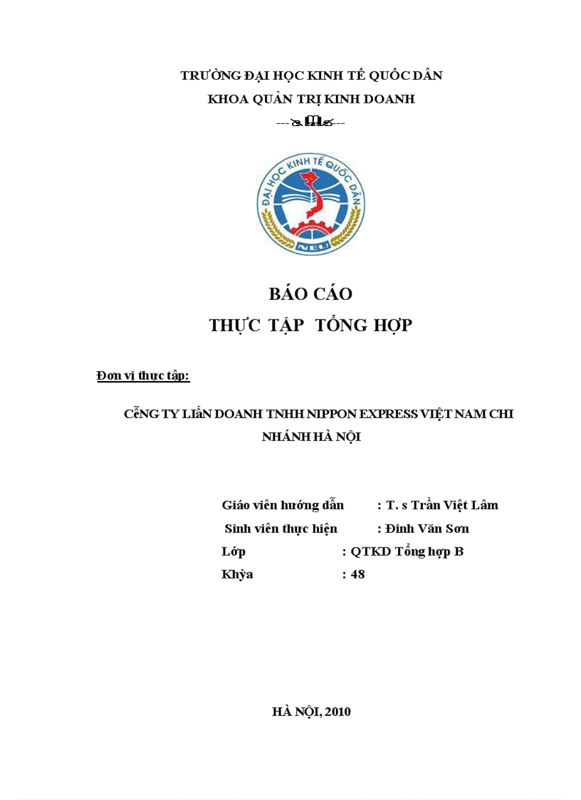 image for page Công ty Liên doanh TNHH nippon express việt nam chi nhánh hà nội