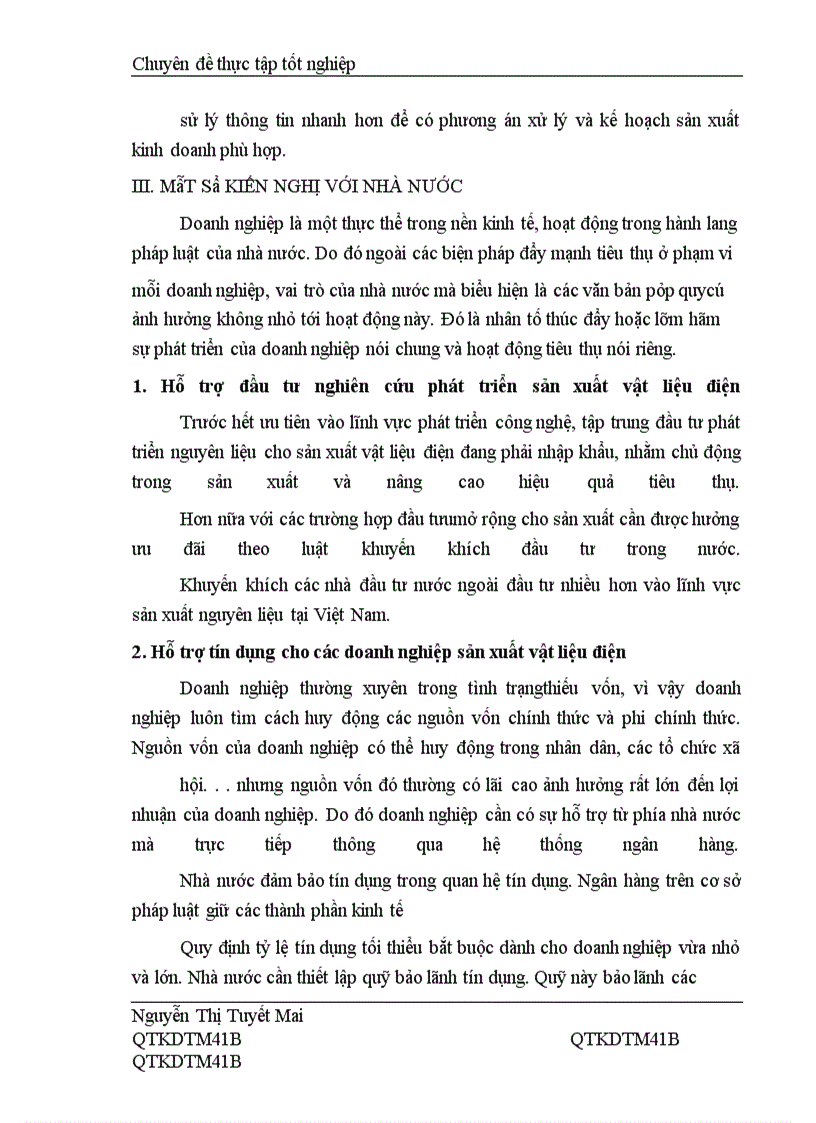 image for page Giải pháp cơ bản đẩy mạnh tiêu thụ sản phẩm của công ty Vật Liệu Điện Và Dụng Cụ Cơ Khí