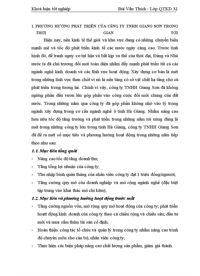 image for page Một số giải pháp nâng cao hiệu quả sử dụng vốn tại Công ty TNHH Giang Sơn