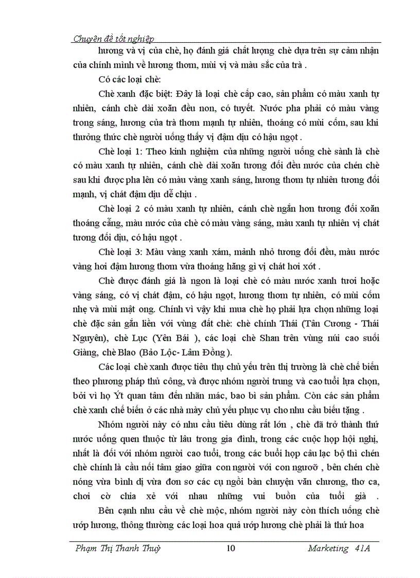 image for page Marketing hỗn hợp mở rộng thị trường chè của Công ty cổ phần chè Kim Anh